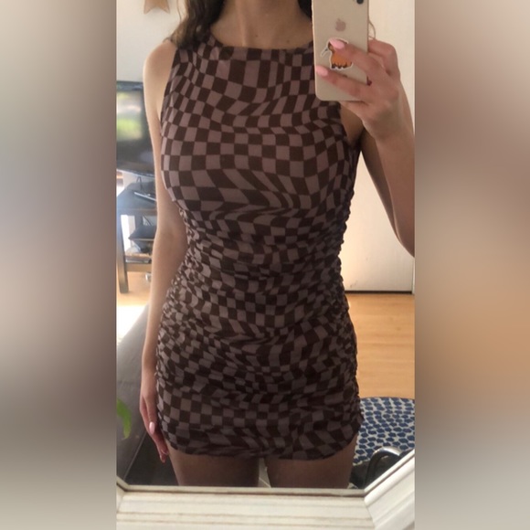 Urban Outfitters - Checkered Dress - Picture 4 of 4